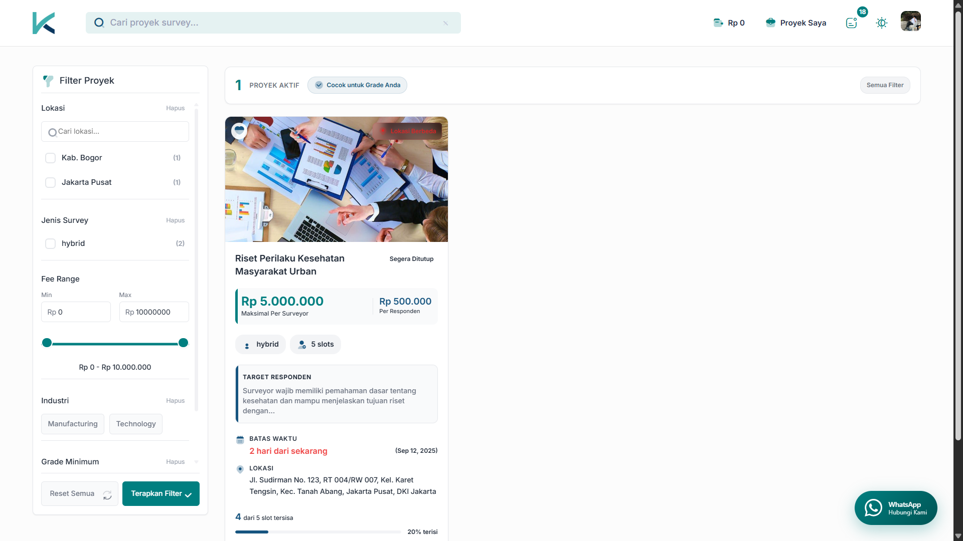 Klarika Project Management System